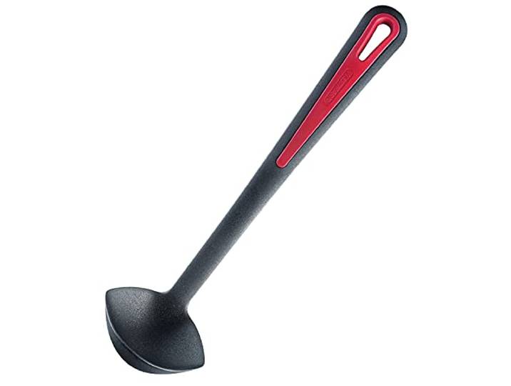 Westmark Sauslepel, hittebestendig tot 270°C, PPA, lengte: 29 cm, Gallant Plus, zwart/rood, 29542275