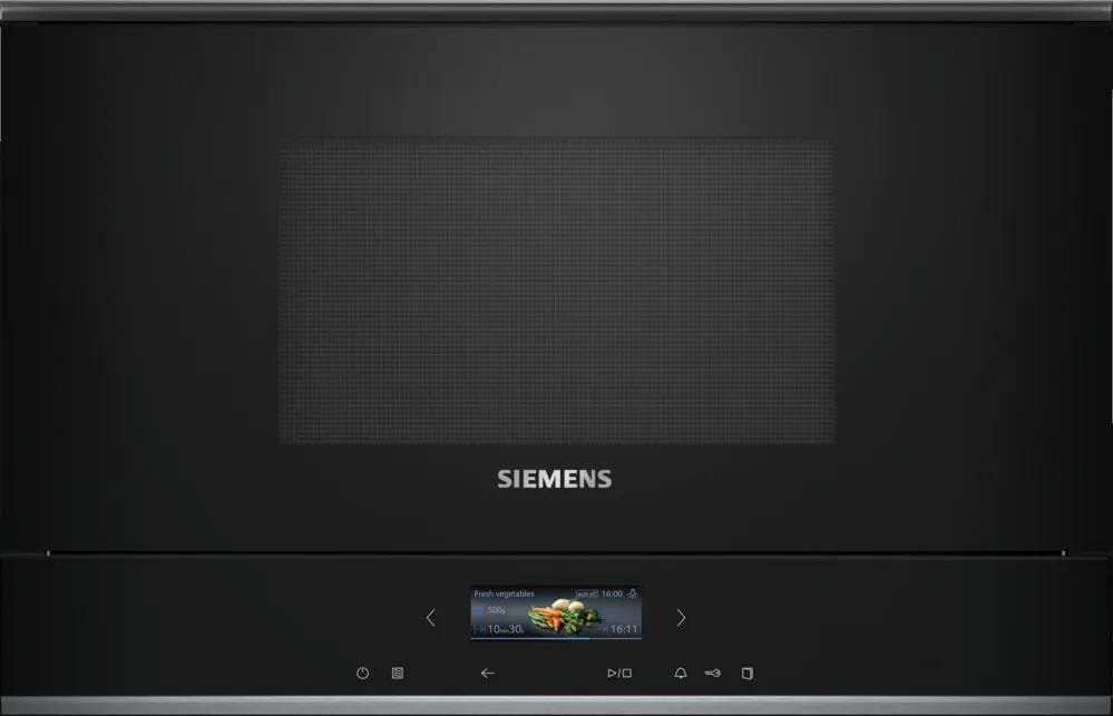 Siemens BE732R1B1 iQ700 Einbau-Mikrowelle schwarz