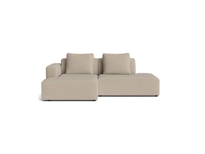Como kleines Chaiselongue-Sofa, links open end