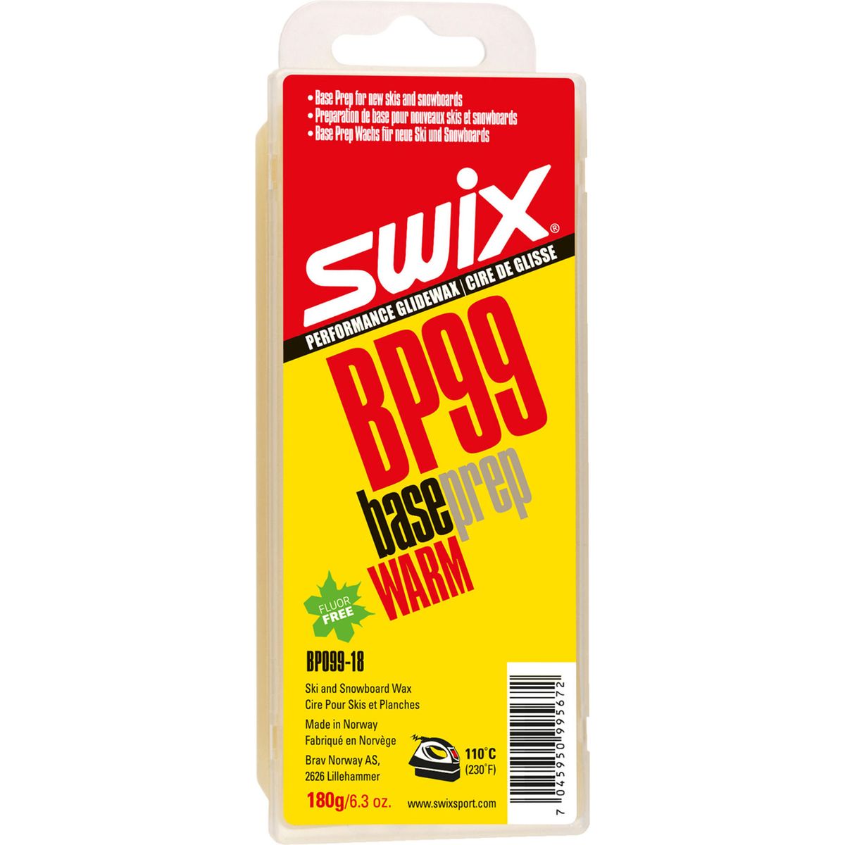 Swix BP99 Base Prep Soft, 180g neutral BP099-18