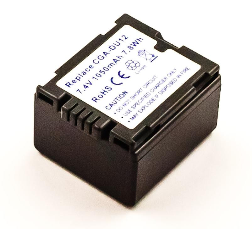 ECO Accu voor Panasonic CGA-DU07E/1B, CGA-DU12A/1B, CGA-DU14, CGA-DU14A/1B, CGR-DU06 en CGR-DU07