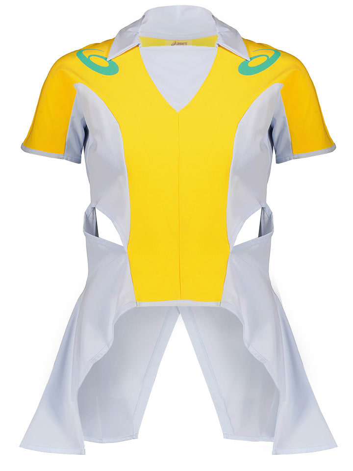 asics Funktionsshirt in Gelb - L