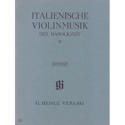 Violinmusik (Auswahlband) - Italienische Violinmusik der Barockzeit, Band II -