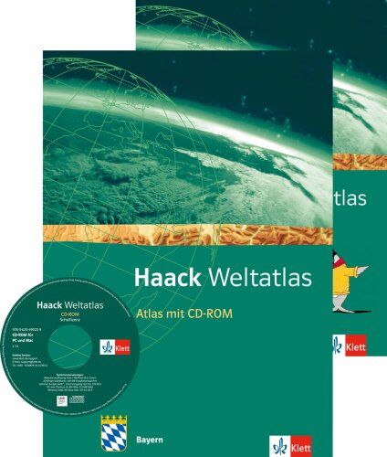 Haack Weltatlas für die Sekundarstufe I: Haack Weltatlas für Sekundarstufe I in Bayern: mit CD-ROM und Arbeitsheft Kartenlesen - Preis vom 09.10.2026 07:28:09 h