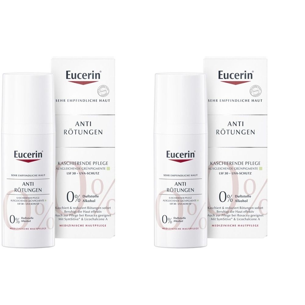 Eucerin AntiRötungen Kaschierende Tagespflege mit LSF 25 x2 2x50 ml Tagescreme