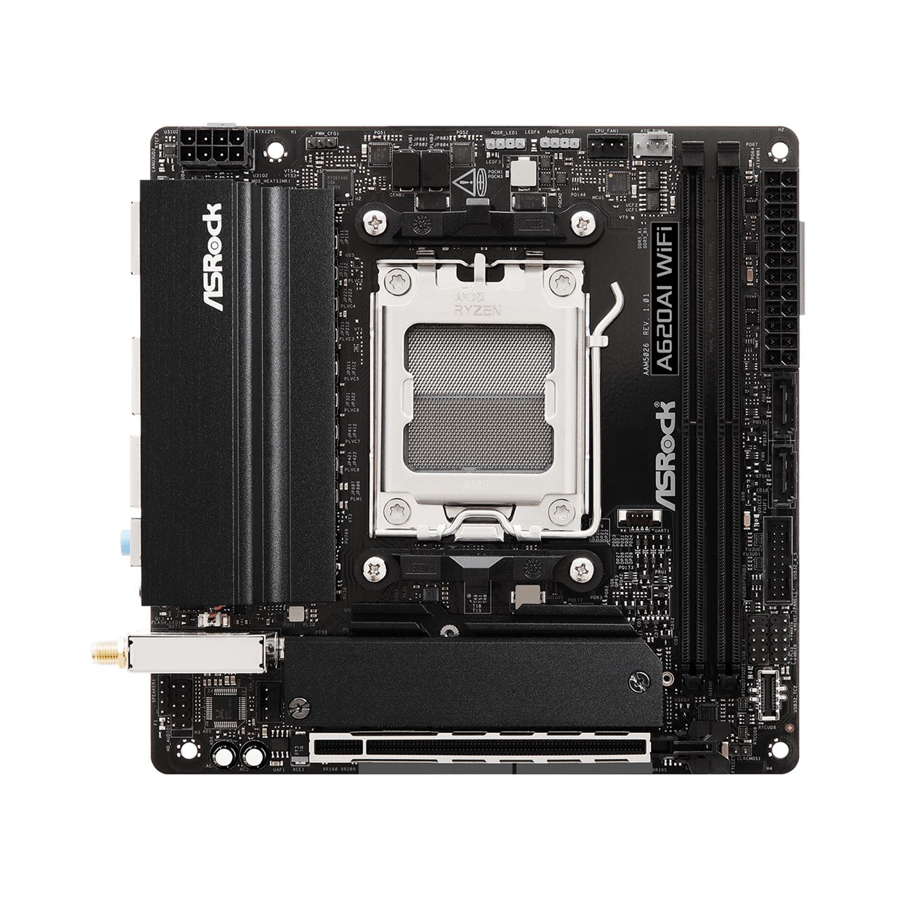 ASRock A620AI WiFi AMD A620 So.AM5 DDR5 Mini-ITX Retail