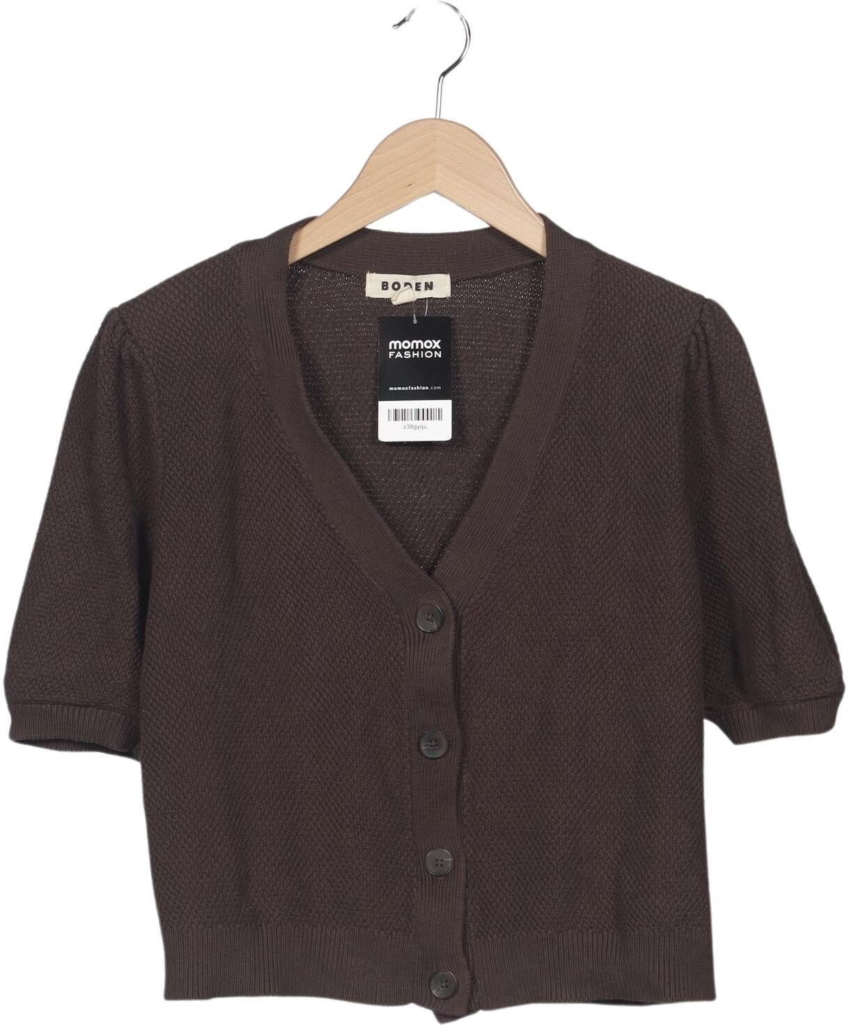 Boden Damen Strickjacke, Braun, Gr. M, Baumwolle - Second Hand