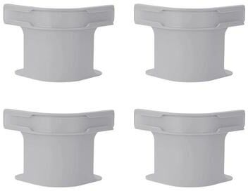 Inspired Deals Bed Sheet Fastener Clips 4PCS Invisible Bed Sheet Clips For Secure Anti Slip Hold gray