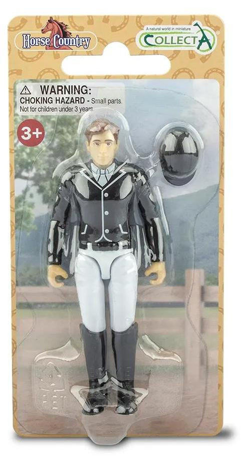 Collecta 84279 Turnruiter met helm, model van een paard