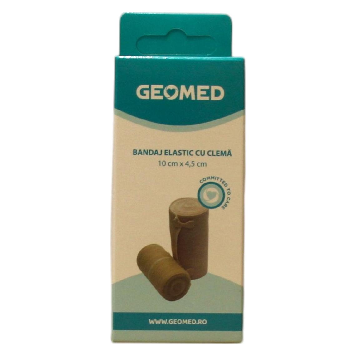 Geomed Elastic Bandages With Clips 10 Cm X 45 M (65385421)