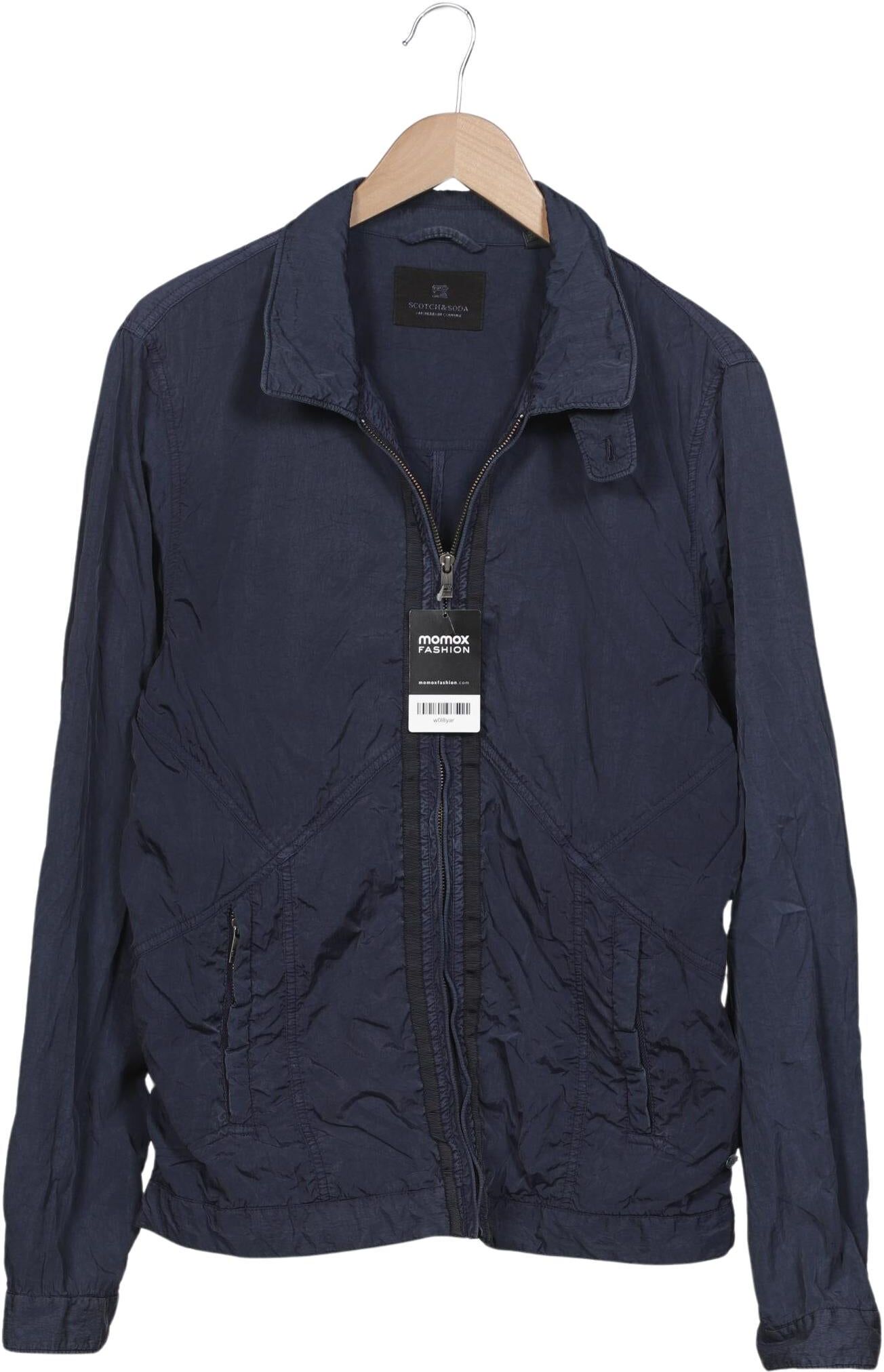 Scotch & Soda Herren Jacke, Marineblau, Gr. L, Synthetik - Second Hand