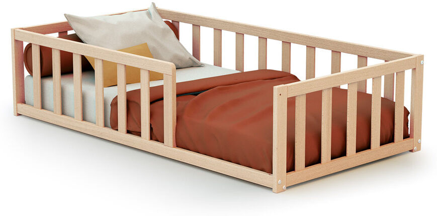 Harriet Bee Toddler (70 x 140cm) Kids Bed Natural
