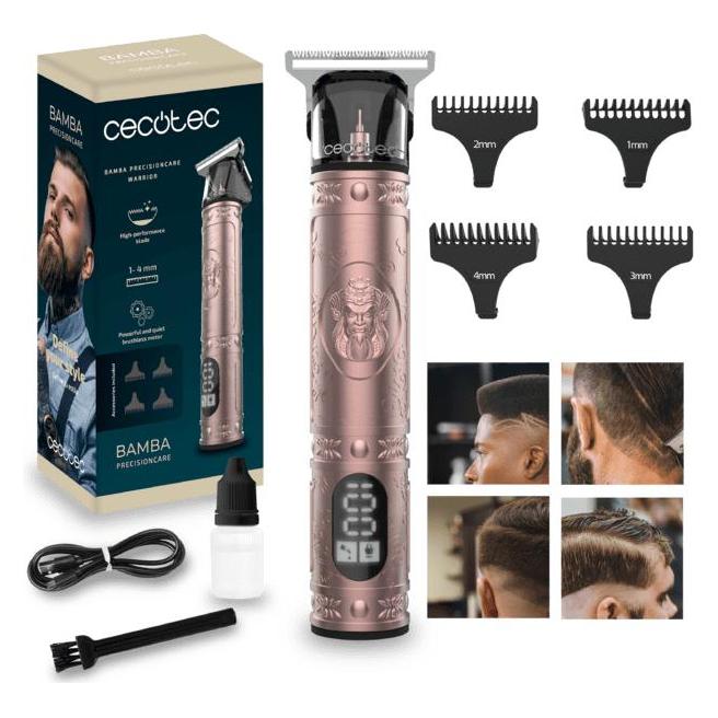 Cecotec Professionelle Haarschneidemaschine und Trimmer Bamba Precisioncare Warrior (04445)