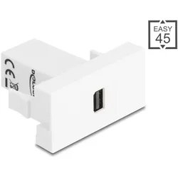 DELOCK Easy 45 Modul mini DisplayPort Buchse zu Buchse