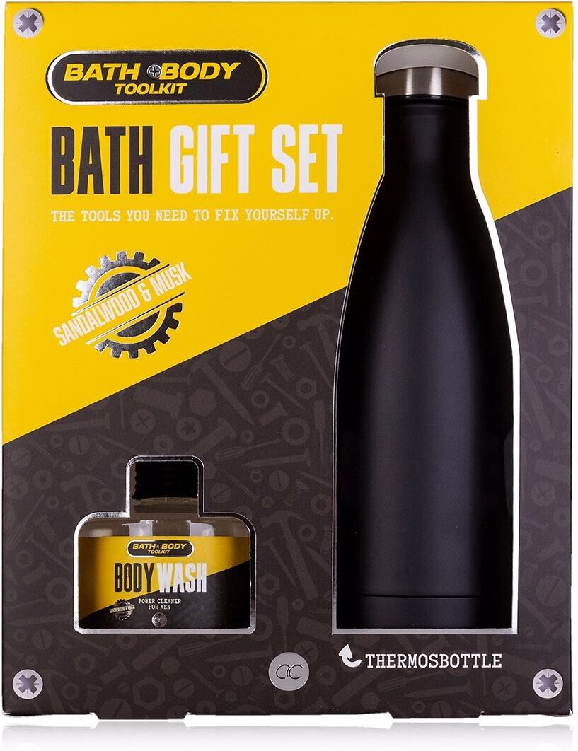 Accentra Bath Body Toolkit Bath Gift Set Shower Gel 140 ml + Thermobottle