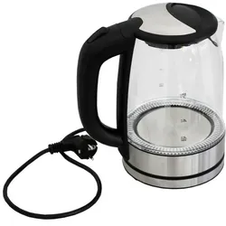 Wasserkocher Deski 1700 ml Glas Transparent Klar