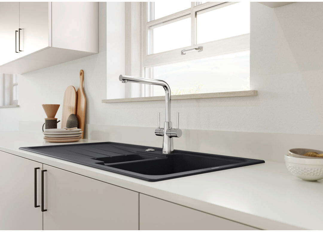 Blanco LAX, MAX Family Kitchen Faucet Chrome 21.1cm