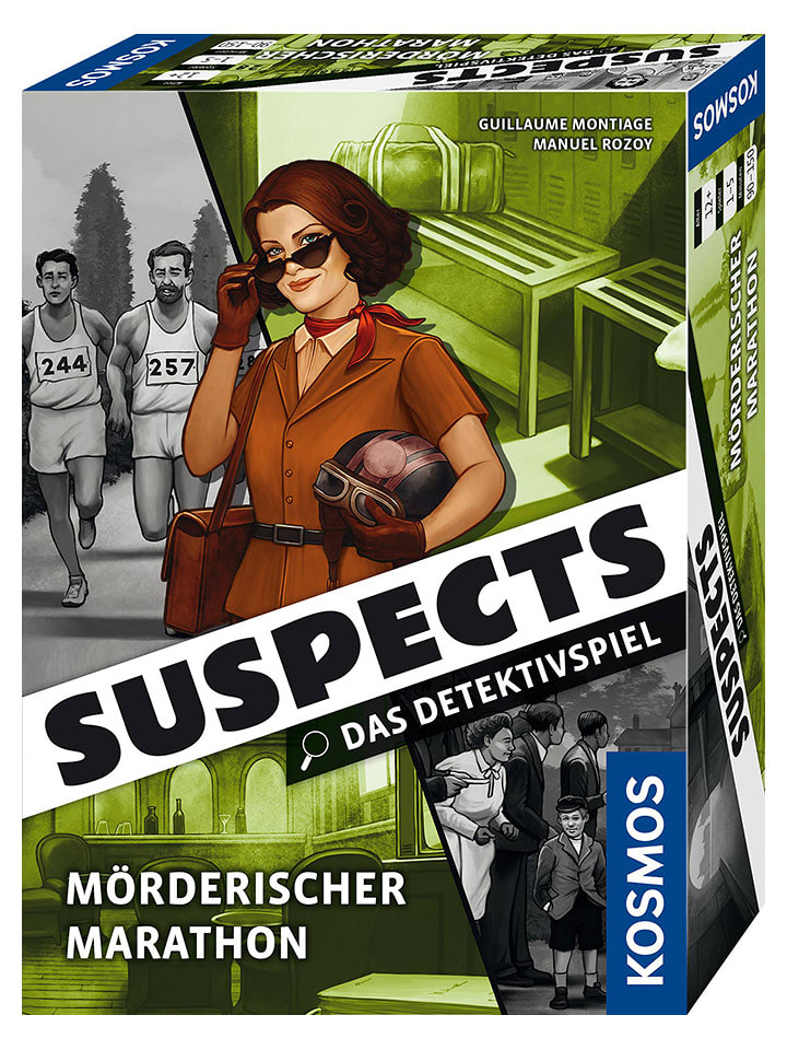 Kosmos Kartenspiel "Suspects Mörderischer Marathon" - ab 12 Jahren - onesize