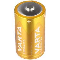 Varta Batterie Alkaline, Mono, D, LR20, 1,5V Longlife, Bulk (1-Pack)