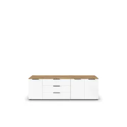 Sideboard   ¦ holzfarben ¦ Maße (cm): B: 199 H: 61