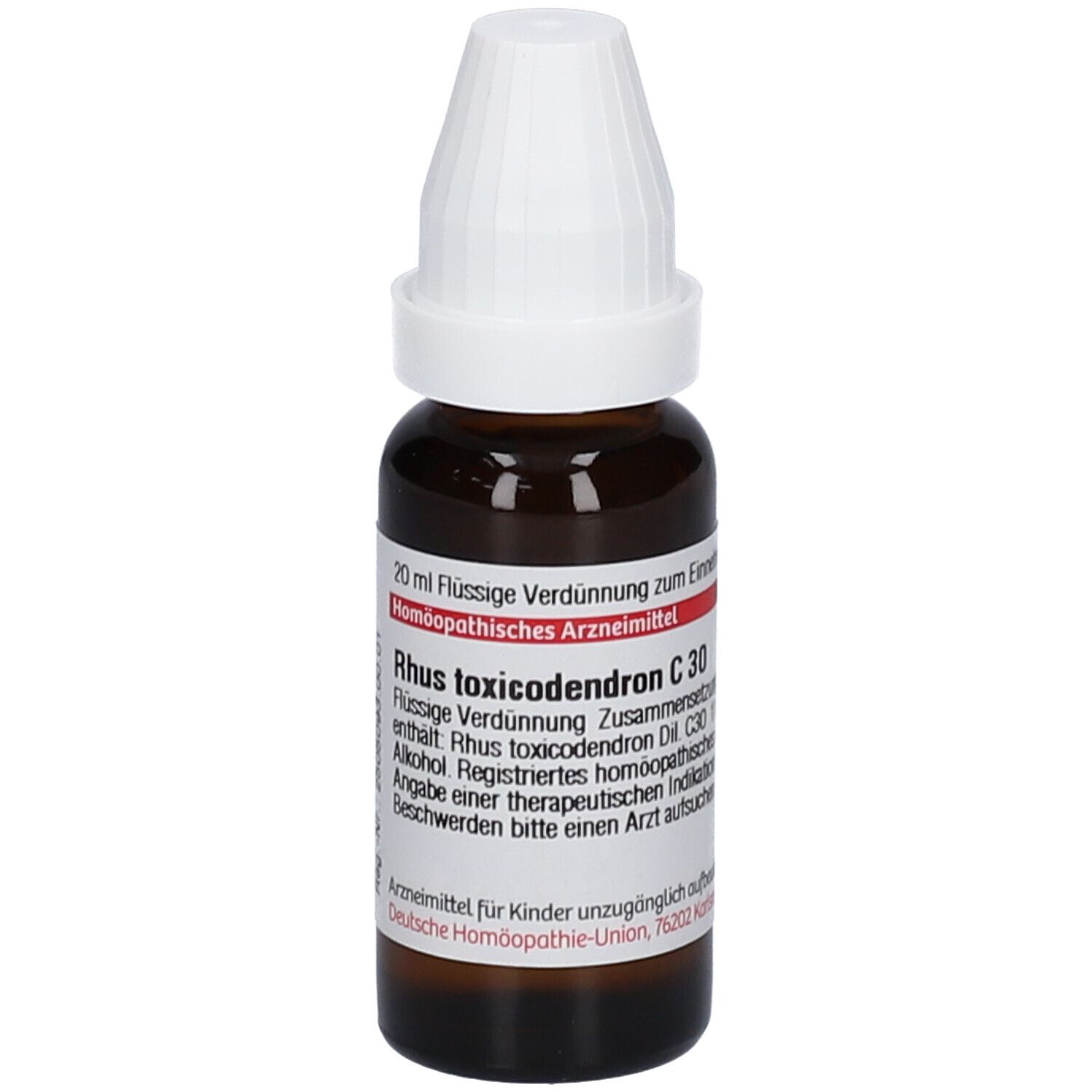 Rhus Toxicodendron C 30 Dilution 20 ml