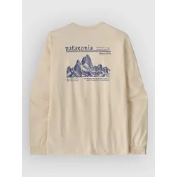 Patagonia Mw Hut Tripper Skyline Longsleeve undyed natural Gr. XL