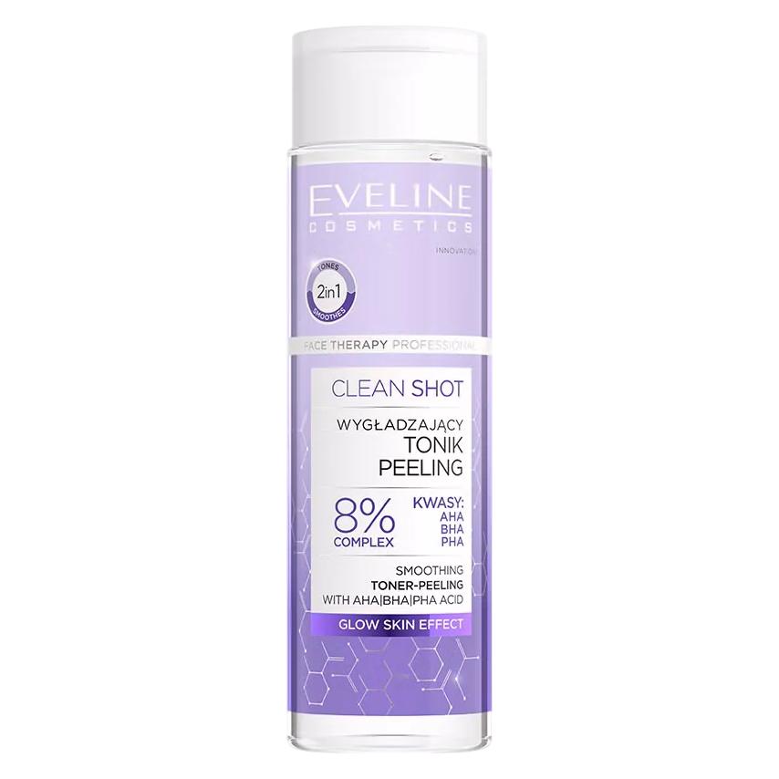 Eveline Clean Shot Peeling Tonic - 200 Ml (Gesichtswasser, 200 ml) (52730331)