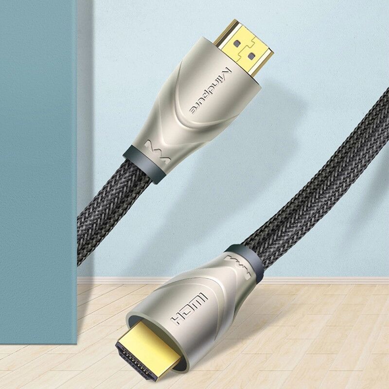 INF Hochwertiges HDMI 2.0 Kabel für 4K UHD TV, Monitor & Projektor 1 m