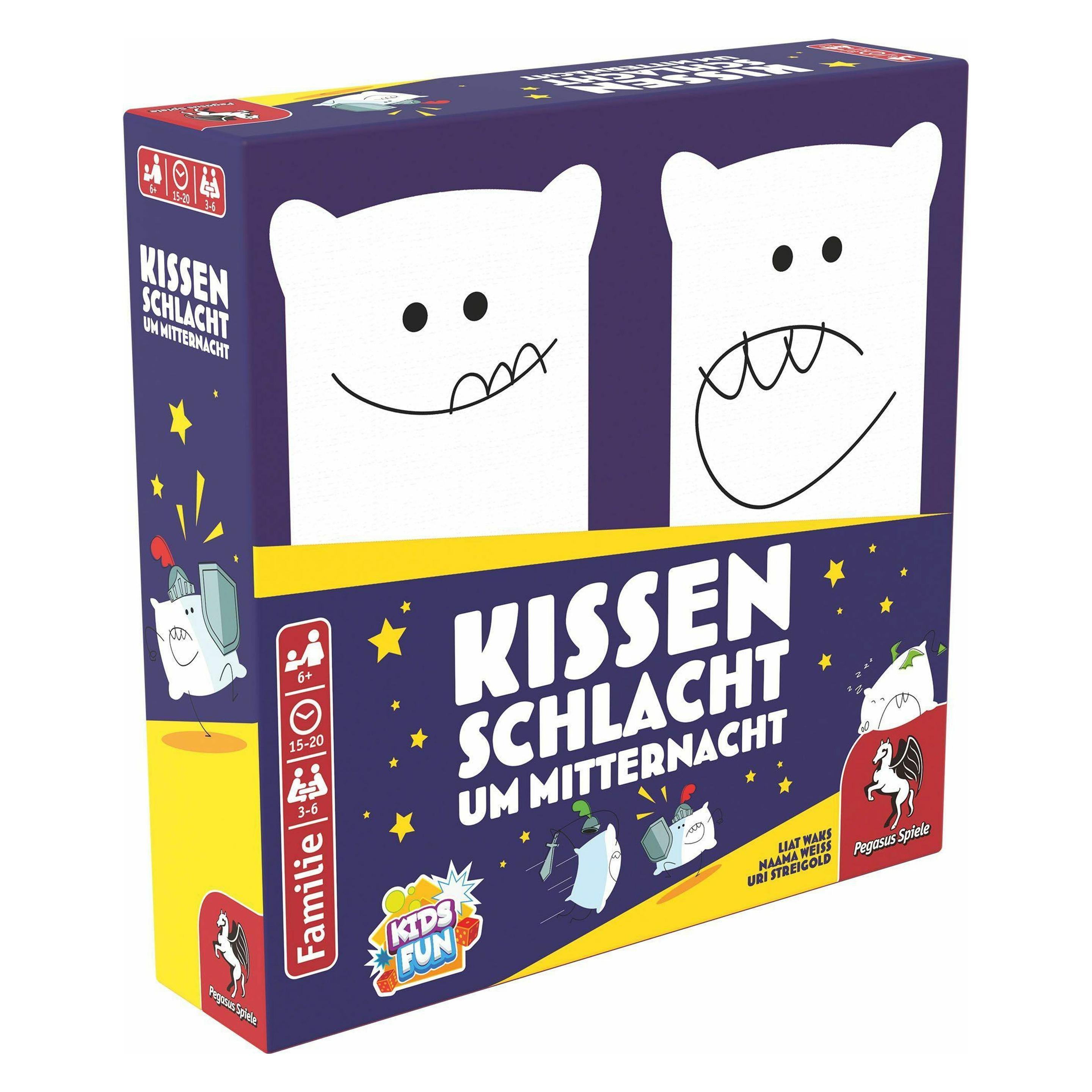 Pegasus Kissenschlacht um Mitternacht (Deutsch, 3 - 6 Spieler) (57136G)