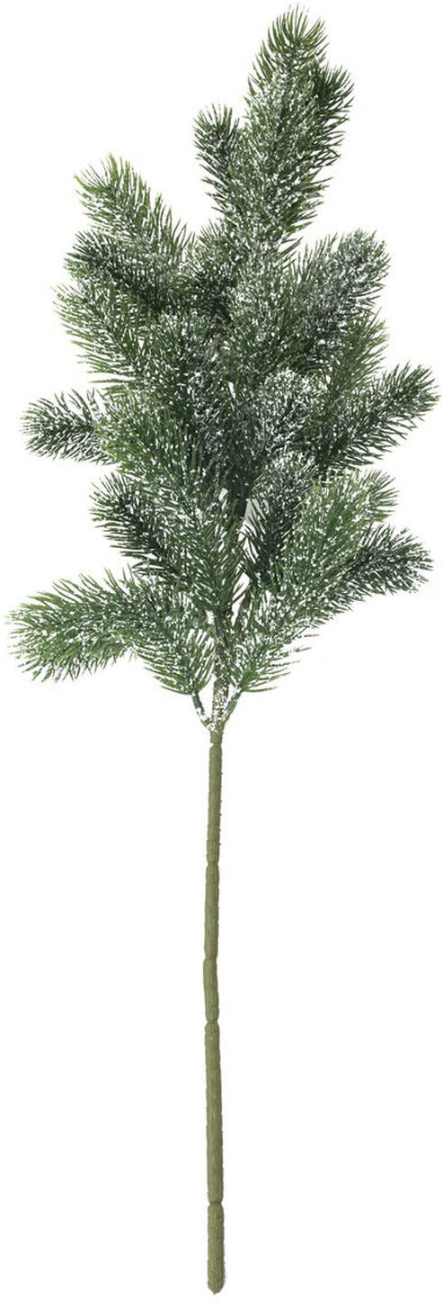 Europalms Tannenzweig, Beschneit, Pe, 65cm