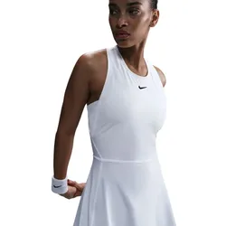 NIKE Victory Dri-FIT Tennis Kleid Damen 100 - white/black XL