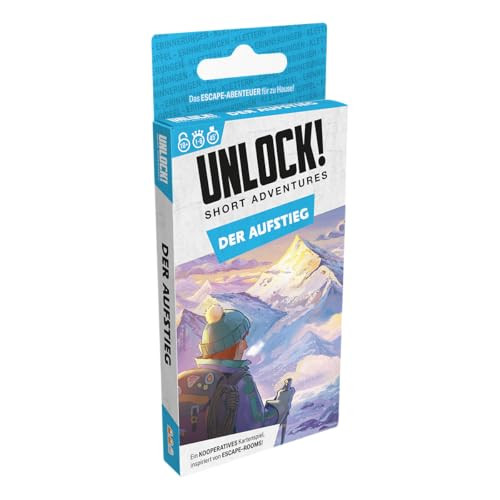 Asmodee Unlock! Short Adventures: De Opkomst, coöperatief escapespel voor 1-6 spelers
