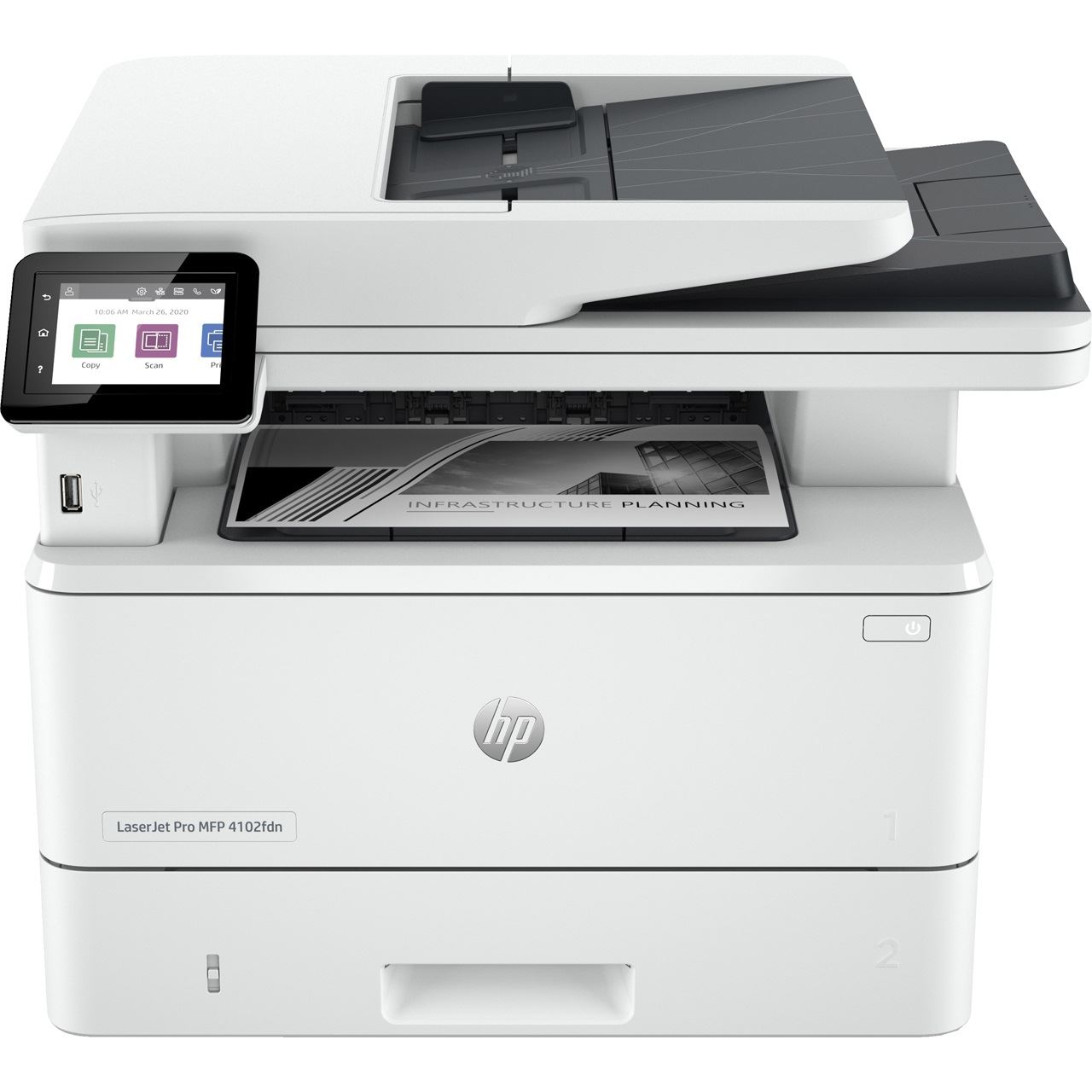 HP LaserJet Pro MFP 4102fdn A4,40S.SW, MF, Fax, Duplex, Netzwerk