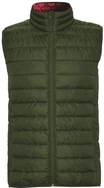 Gilet rembourré personnalisé imperméable et coupe-vent Oslo Vert militaire XXXL