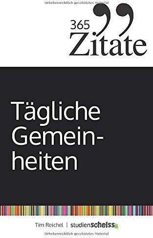 Tim Reichel - 365 Zitate für tägliche Gemeinheiten: Böse Sprüche und schwarzer Humor für jeden Tag (deine tägliche Dosis Schlagfertigkeit und Sarkasmus gegen den Wahnsinn auf dieser Welt) - Preis vom 09.10.2026 07:28:09 h