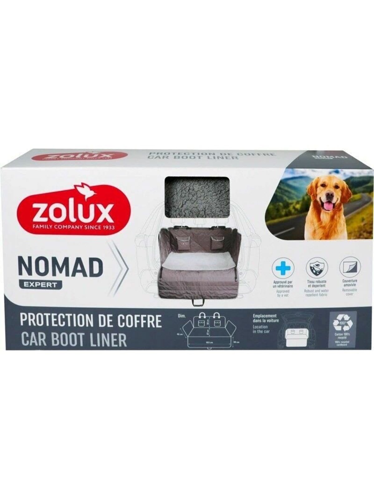Zolux Nomad - Schutzabdeckung für den Kofferraum