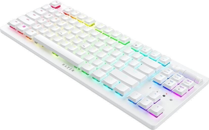 Razer DeathStalker V2 Pro Tenkeyless Draadloos Optisch Toetsenbord RGB Wit