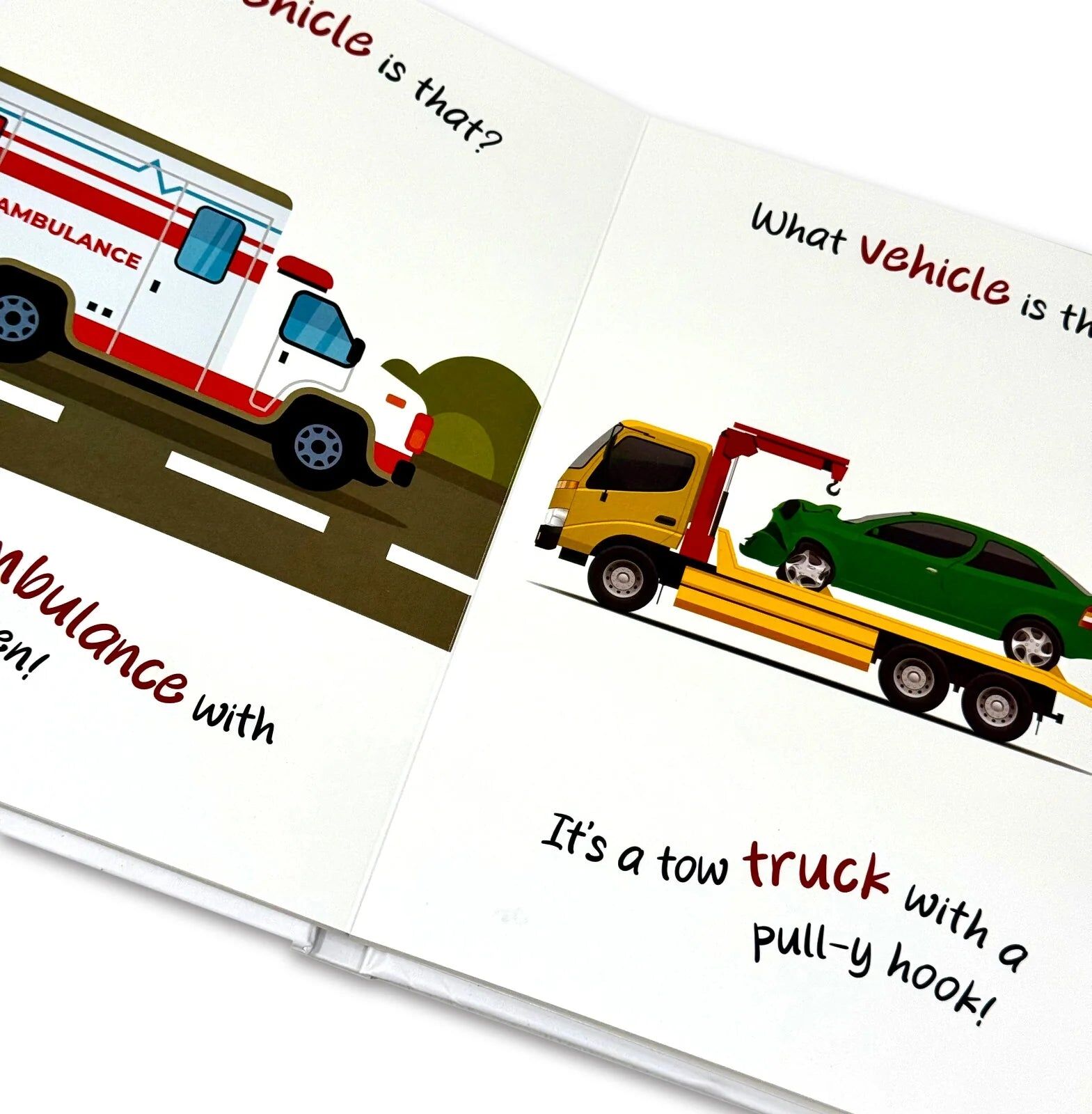 Rupa Publications India What Vehicle Is That? by Moonstone - Early Learning Board Book for Toddlers - Ages 0-2 - Vehicle Names & Vocabulary Building