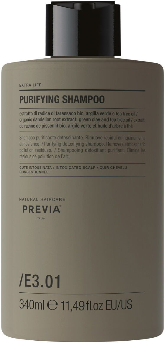 340ml PREVIA Extra Life Purifying Shampoo