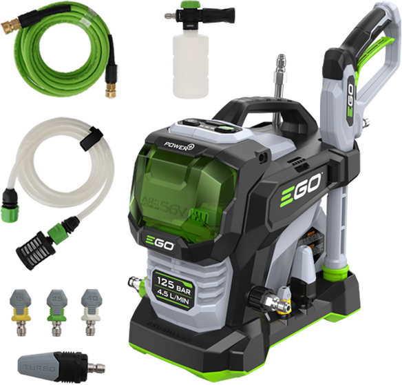 EGO HPW1800E - Idropulitrice a batteria - 125 bar - 4.5L/min - 56V - SENZA BATTERIA E CARICABATTERIA