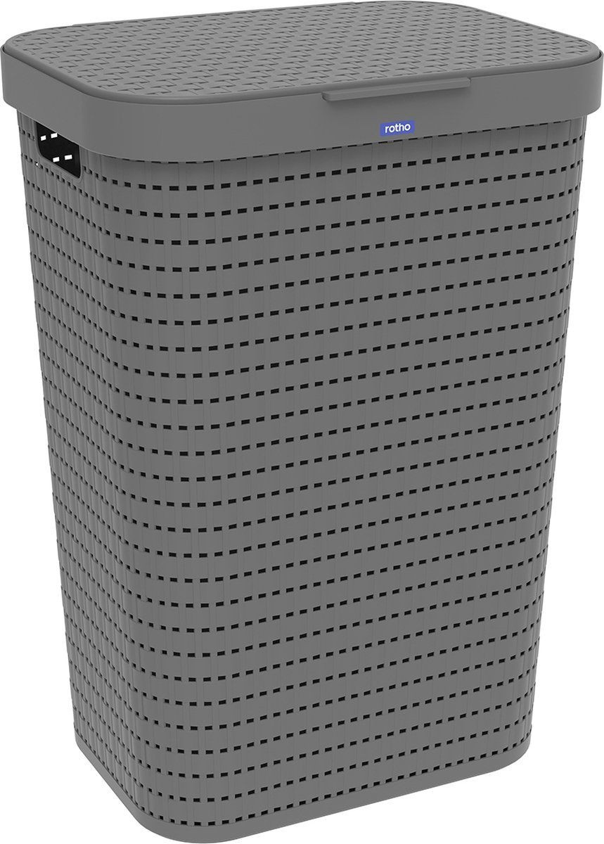 Rotho Country Wasverzamelaar 55 l - Antraciet