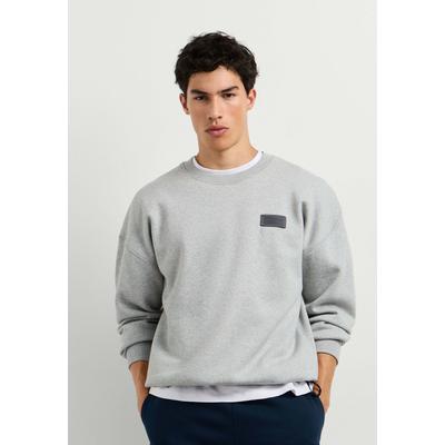 Strickpullover PEPE JEANS "Strickjacke PJL73 CREW B", Herren, Gr. XS, grau (marl grau), 70% Baumwolle, 30% Polyester, Pullover Strickpullover