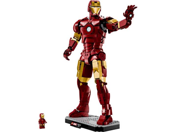 LEGO® Marvel 76344 Iron Man Mark 3 Sammleredition Spielbausteine, (Set, 1297 St., Set)