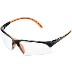 Tecnifibre, Unisex, Sportbrille, Squash (Orange, Schwarz), Schwarz, Orange