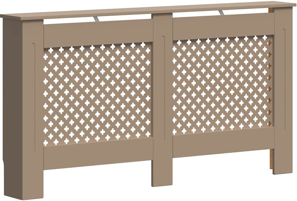 vidaXL Cache-radiateur 152x19x81,5 cm MDF