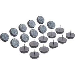 BGS Filzgleiter-Satz | gestiftet | Ø 24 mm | 20-tlg.