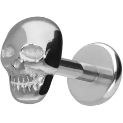 Titan Labret mit Push Fit TOTENKOPF