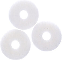 Thomann Valve Felt 14x3 3er-Set Weiß