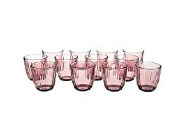 Bormioli Rocco Line Wasserglas, 12 Stück, 276 ml, lila Rode
