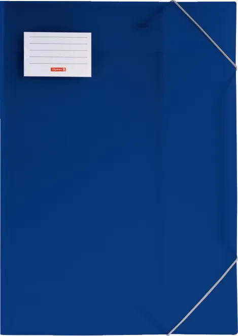 BRUNNEN Zeichenmappe FACT!pp DIN A3 blau transparent